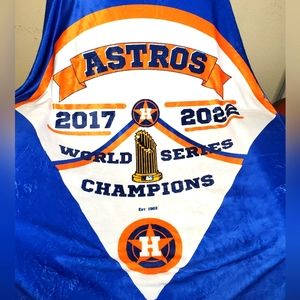 *NWT Astros Commemorative, Fleece Throw Blanket, 50" x 60"